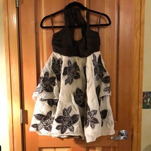 Alice + Olivia special events halter dress